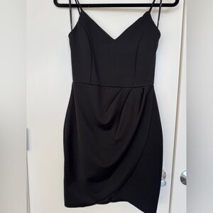 Lulus black bodycon dress